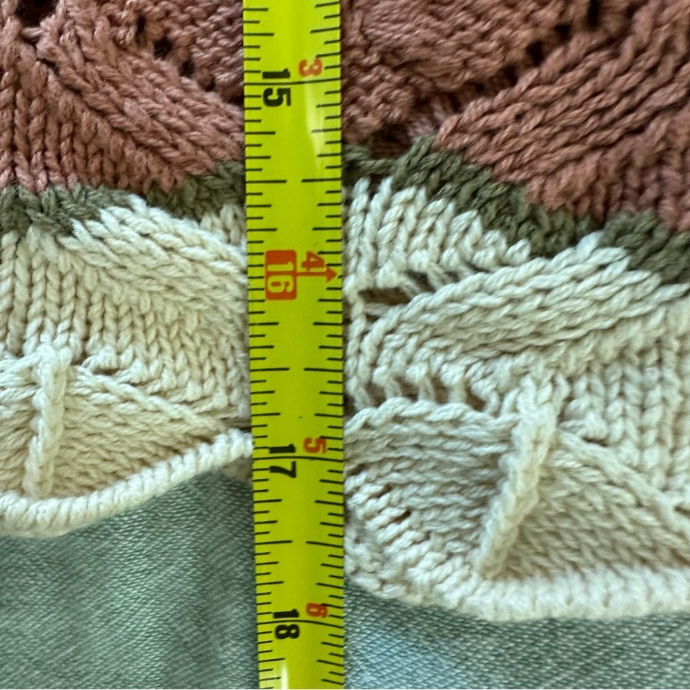 Tilly’s RSQ Women’s Striped Knit Cropped Sweater Size S NWT - Picture 7 of 8